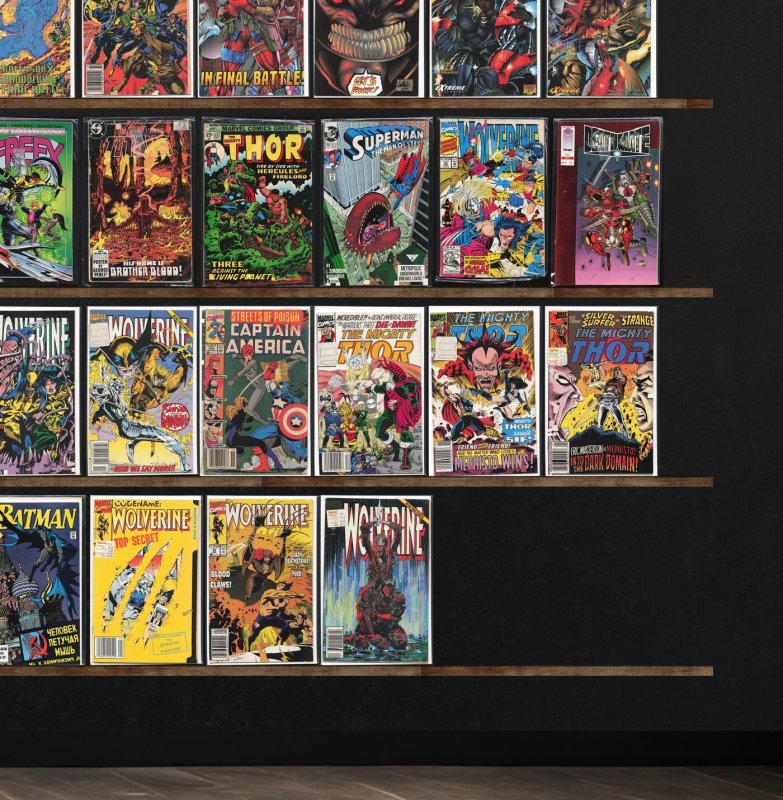 Huge Lot 150+ Comics with Wolverine, X-Factor, Fantastic Four & More!