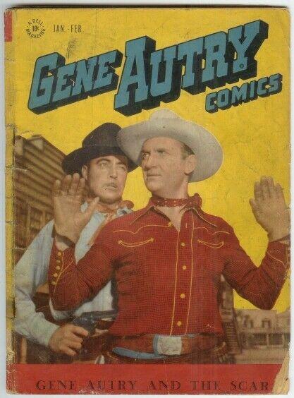 GENE AUTRY (1943-1959 FAWCETT/DELL) 5 FR-G PHOTOCOVER : COMICS BOOK