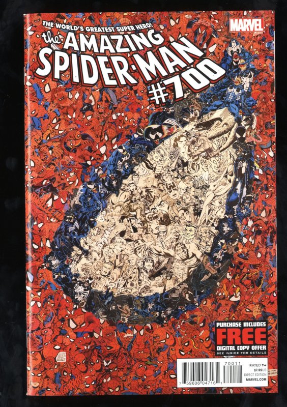 Amazing Spider-Man #700 NM- 9.2 Marvel Comics Spiderman