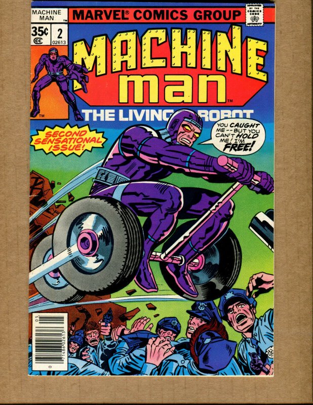 Machine Man #2  - The Living Robot - 1978 (Grade7.5) WH