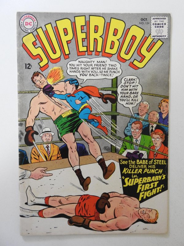 Superboy #124 (1965) VG Condition!