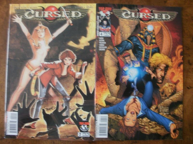 2 Top Cow Image Comic: CURSED #2 4 (2003-2004)