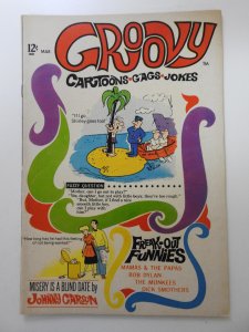 Groovy #1 (1968) Beautiful Fine+ Condition!!