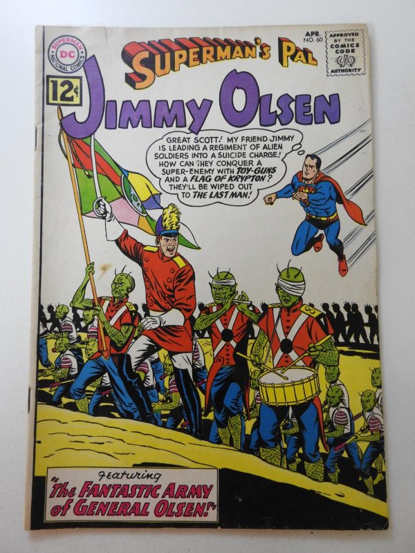 Superman's Pal Jimmy Olsen #60 Great Read! Solid VG- Condition!