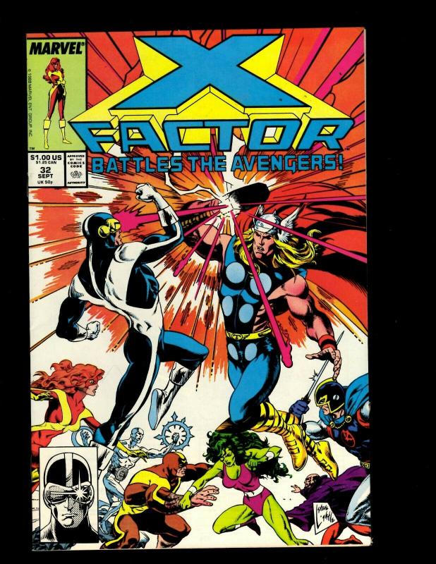 Lot of 12 X-Factor Marvel Comic Books #25 26 27 28 29 30 31 32 33 34 35 36 SM21