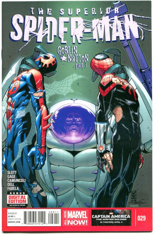 SUPERIOR SPIDER-MAN #29, VF, Dan Slott, Marvel, Goblin Nation, more ASM in store