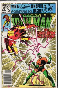 Iron Man #154 (1982) Iron Man