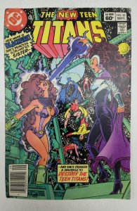 New Teen Titans 23 1st Blackfire Newstand