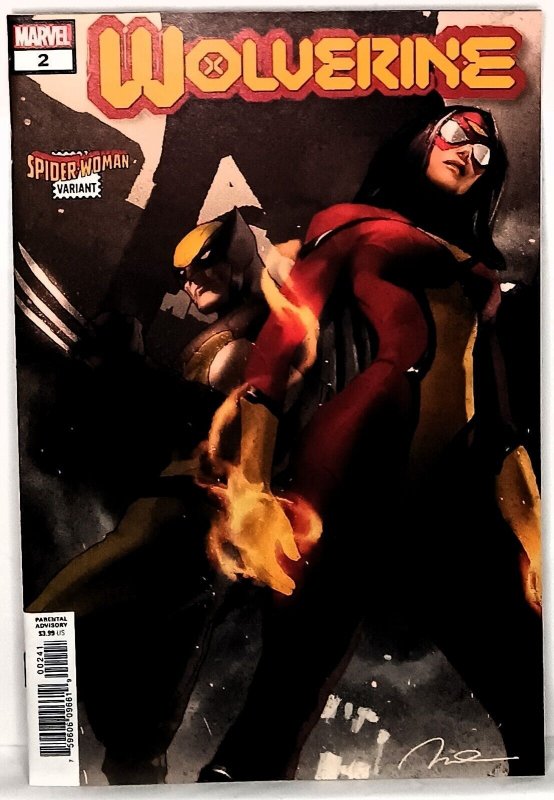 WOLVERINE #2 Gerald Parel Spider-Woman Variant Cover C Marvel Comics MCU