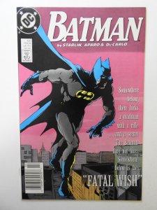 Batman #430 Newsstand Edition (1989) VF- Condition!