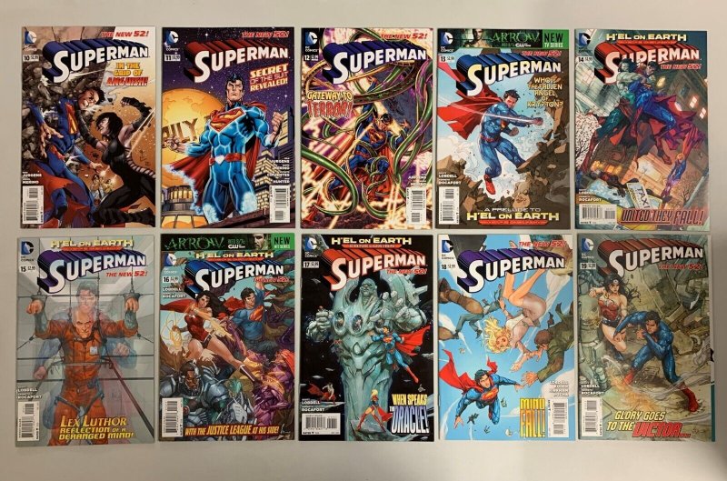 Superman #0-23 Set (DC 2011) Scott Lobdell (8.5+)  