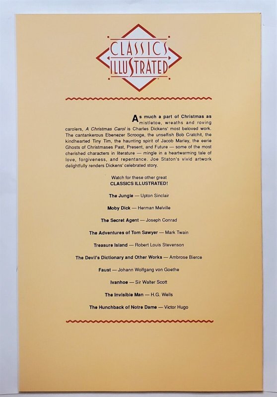 Classics Illustrated (First) #16 (Dec 1990, First) 9.0 VF/NM  