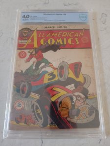 All-American Comics #36  CBCS 4.0 (1942)