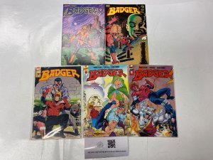 5 Badger FIRST comic books #2 3 44 52 53 18 KM41
