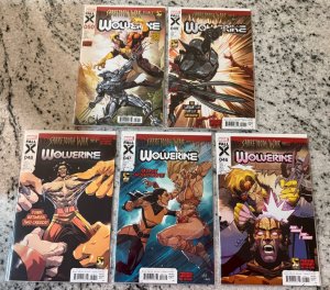 Lot Of 5 Wolverine Marvel Comic Books # 46 47 48 49 50 NM 1st Prints 7 J431