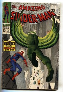 Amazing Spider-man #48--comic book--1967--Marvel --Vulture Returns