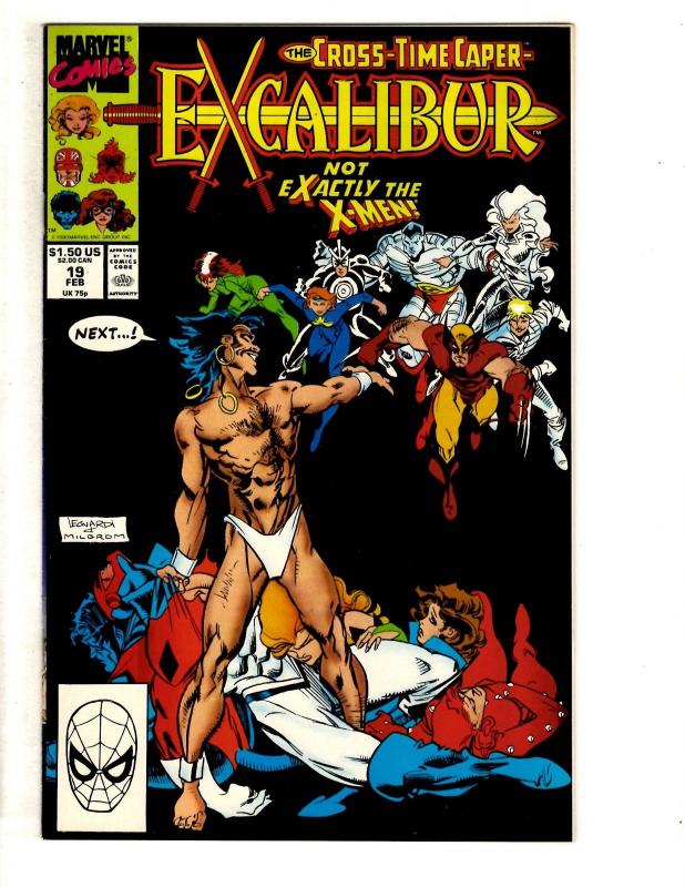 12 Excalibur Marvel Comic Books # 9 10 11 12 13 14 15 16 17 18 19 20 XMen CR40