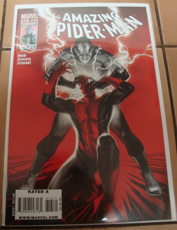 Amazing Spider-Man #613 Mark Waid Story Paul Azaceta Art Marko Djurdjević Cover