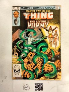 Marvel Two-In-One #95 VF Marvel Comic Books Thing Living Mummy 11 HH42