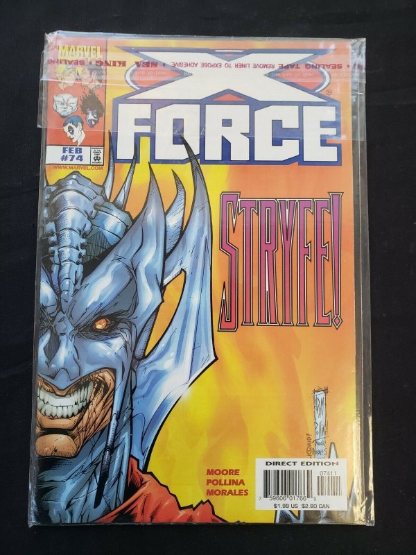 X-FORCE 9PC (VF/NM) CAUGHT IN THE CROSSFIRE, STRYFE! 1997-99