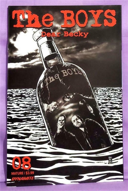THE BOYS Dear Becky #5 - 8 Robertson Line Art Premium Covers (Dynamite, 2020)! 725130290571