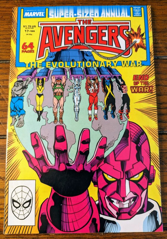 The Avengers Annual #17 (1988) VF/NM 9.0 High Evolutionary Hercules Hulk Beast