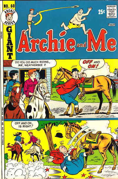 Archie and Me #60 VG ; Archie | low grade comic October 1973 Giant ...