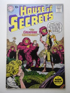 House of Secrets #36 (1960) The Creature Costumes! Beautiful Fine- Condition!