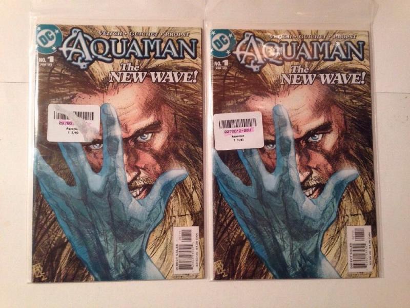 Aquaman 1 2003 Near Mint Aqua man Gets His Hand Back