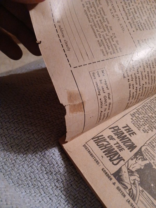 FIVE-SCORE Comic Monthly #47 Meskin Art 1962 Australian Pulp Dc Big Town Reprint