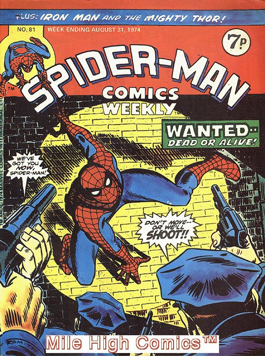 SPIDER-MAN WEEKLY  (#229-230) (UK MAG) (1973 Series) #81 Fine