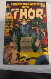 Journey Into Mystery # 122 -1965- Kirby Absorbing Man App-Kirby- edge foxxing