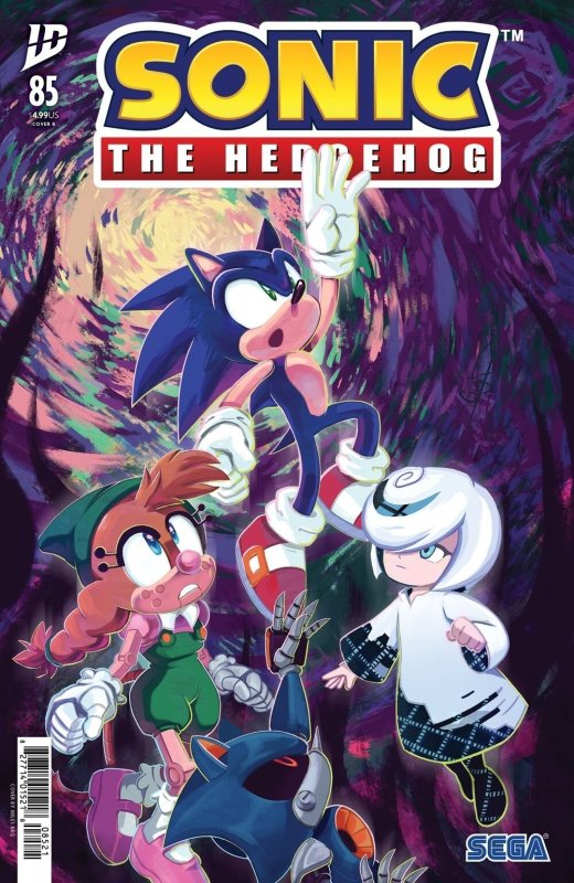 Sonic the Hedgehog #85 Gigi Dutreix Variant Cover Near Mint