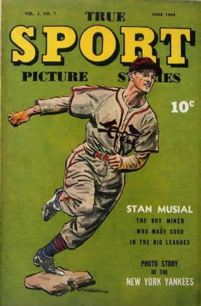 True Sport Picture Stories #19 FAIR; Street And Smith | low grade comic - save o