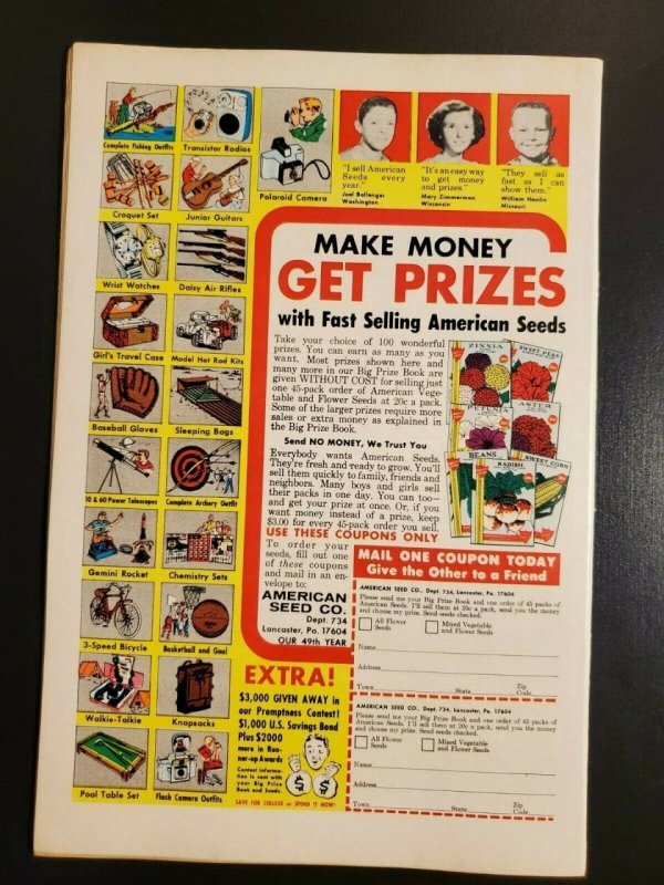 Flash Comics #168 (1967) VF- (7.5) Green Lantern crossover cover/story|