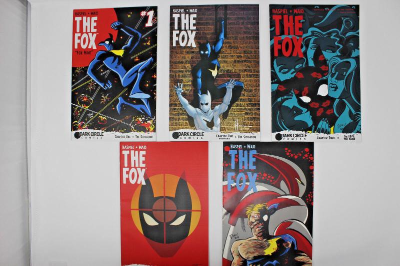 The Fox - All 5 Issues of Volume 2 with Some Variant Covers - Mark Waid