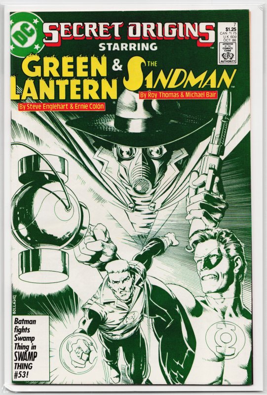 Secret Origins #7 (1986) Sandman