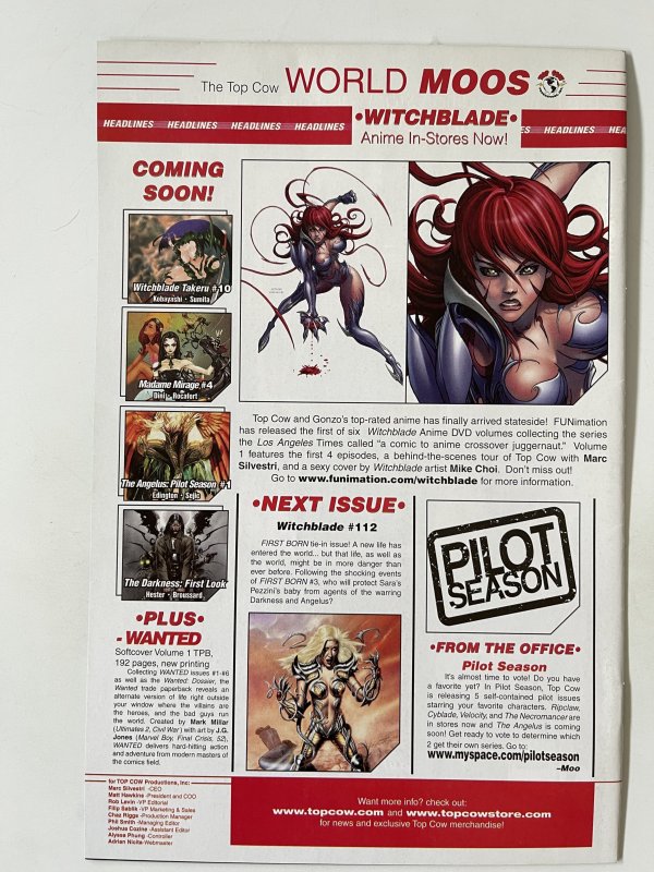 First Born #3 - NM-  (2007)