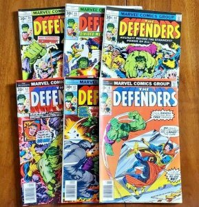 MARVEL TEAM-UP #41, #42, #43, #44, #45, #46 (LOT OF 6)(1976)  Vol 1 # HULK &