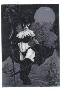 1996 Lady Death Chrome Set  III #46 Armored Warrior