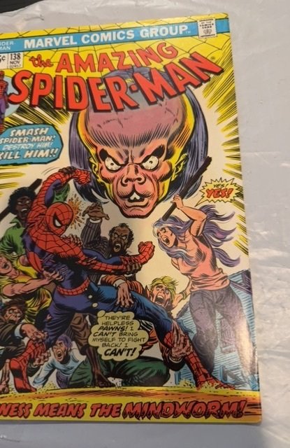 The Amazing Spider-Man #138 (1974) The Mindworm