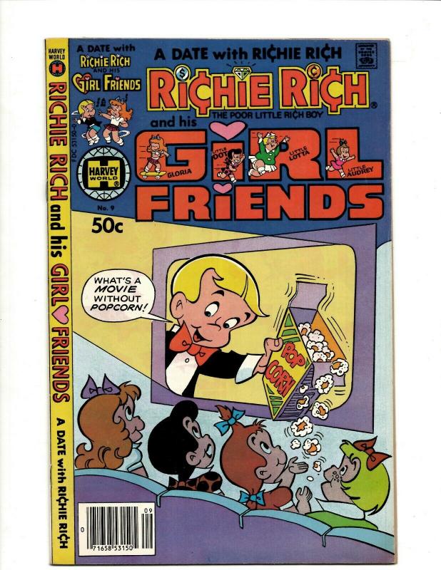 12 Richie Rich Comics 9 160 208 209 + 51 + 43 + 34 + 100 + 43 +51 + 38 + 18 J408