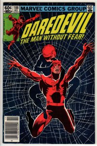 Daredevil #188 Newsstand Edition (1982) 9.8 NM/MT