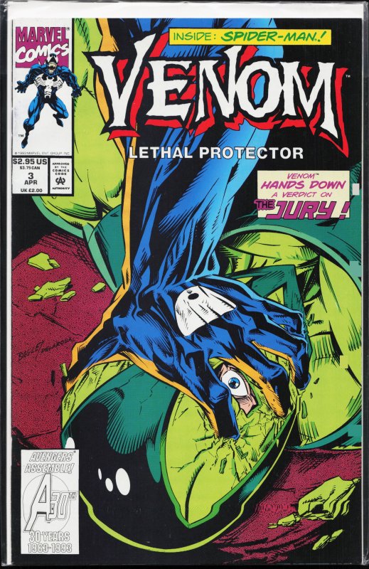 Venom: Lethal Protector #3 (1993) Venom