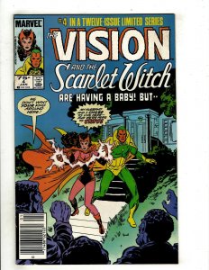 Lot Of 8 Vision & Scarlet Witch Marvel Comic Books # 1 2 3 4 5 6 (2) 8 OF45 