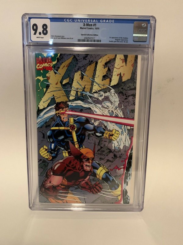 X-men 1 (1991) Cgc 9.8 Gatefold Variant Special Collectors Edition Marvel