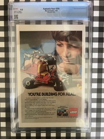 Fantastic Four #250 (1983) - CGC 9.2 - X Factor Issue!