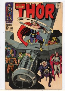 Thor #156 (1968). In FN+ Condition. (15)