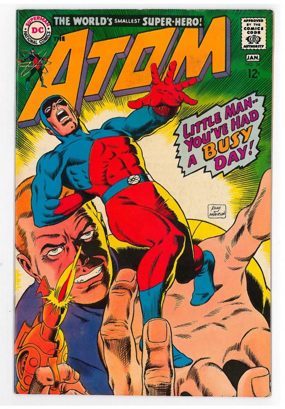 Atom (1962) #34 FN/VF