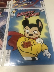 Mighty Mouse (2017) Set Issues # 1-3 (VF/NM) Dynamite Comics • Sholly Fisch